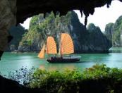 Hanoi - Halong bay - Overnight on Au Lac cruise (2 days 1 nights)